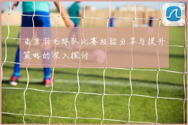 南京羽毛球队比赛经验分享与提升策略的深入探讨